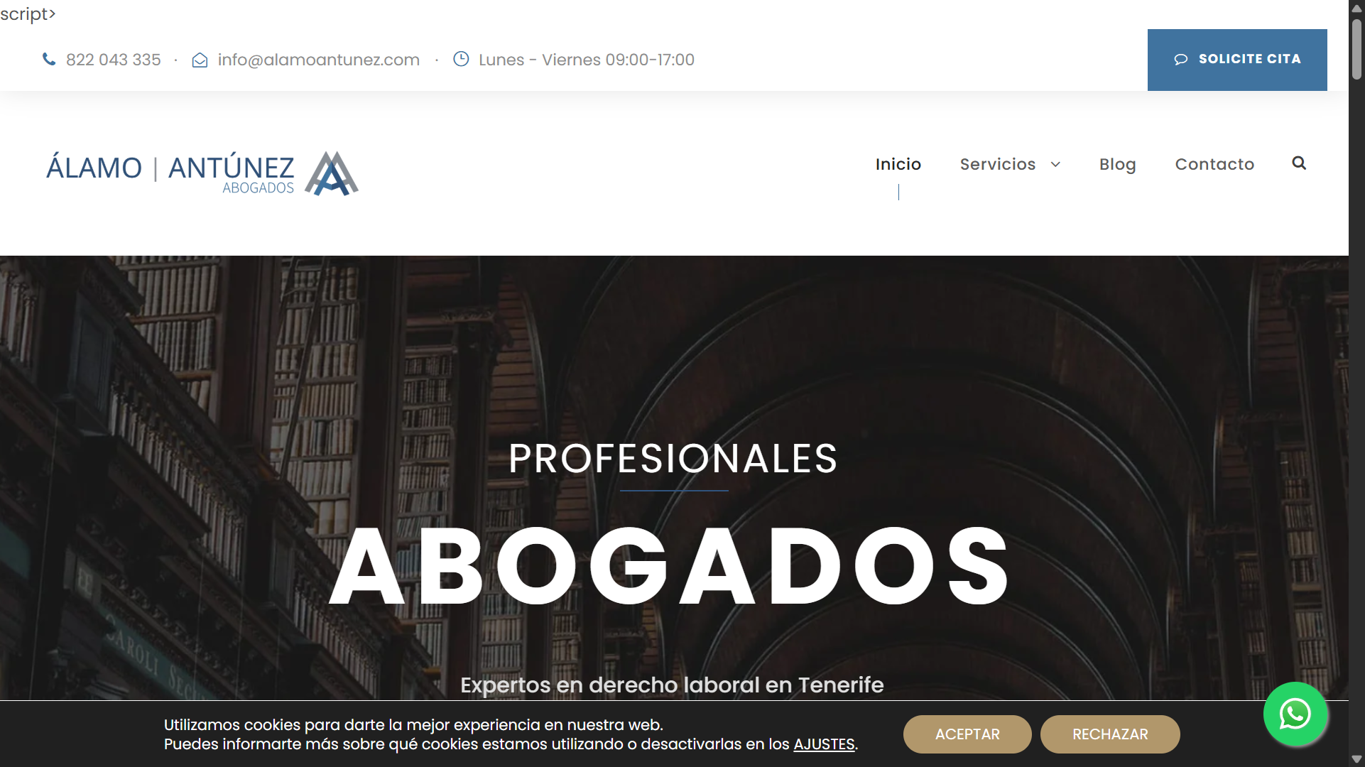 Captura premium de Alamo & Antúnez Abogados